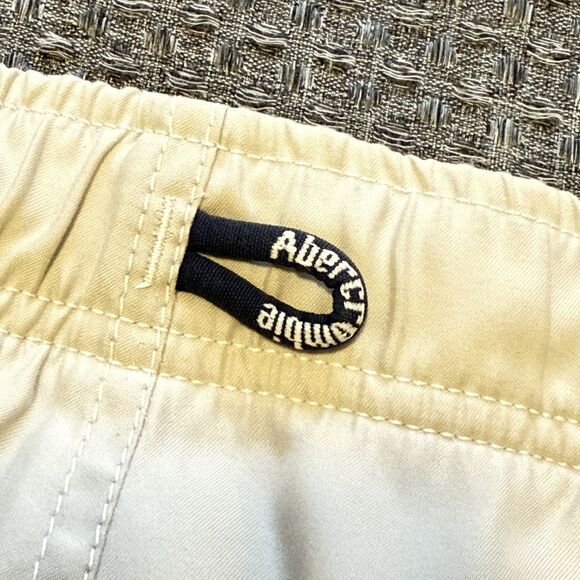 Vintage Y2K Abercrombie & Fitch Tuggers Swim Board Shorts Mens Large W36 Red Tab - Picture 7 of 12